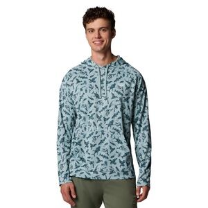Pelagic Men's Blue Patterned Hoodie